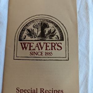 Weavers Cookbook Lebanon Pa